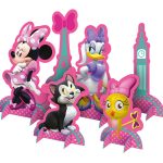 Decoração De Mesa Minnie Rosa